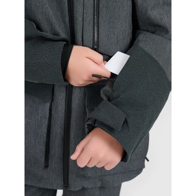 9. Kurtka snowboardowa membrana 10000 dziecięca 4F 4FJRAW25TTJAU1039-20S