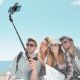 9. Selfie stick Tech-Protect L05S Bluetooth z tripodem do 105cm z lampą LED - czarny