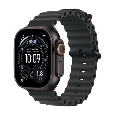 3. Zegarek Apple Watch Ultra 3 (2025) 5G 49mm tytanowa koperta z paskiem Ocean Band