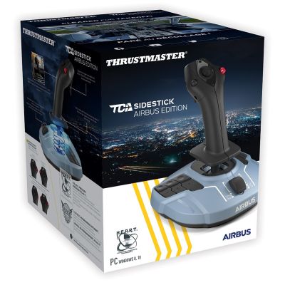 7. Thrustmaster TCA Sidestick Airbus edition Czarny, Niebieski USB Joystick PC