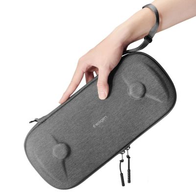 13. Etui Spigen Klasden Pouch na Sony PlayStation Portal Remote - szare