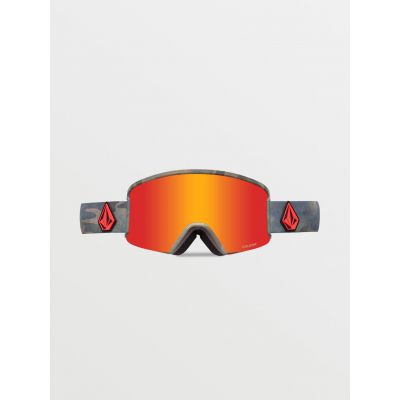3. Gogle snowboardowe Volcom GARDEN CAMO/RED CHROME (VG0122103)