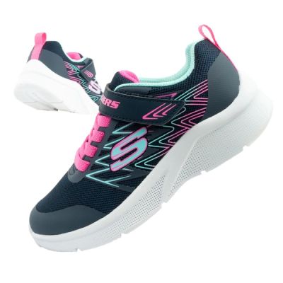 Skechers Microspec buty dziecięce sportowe dla dziewczynki lekkie