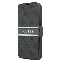 Etui Guess 4G Stripe na iPhone 13 Pro / iPhone 13 - szare