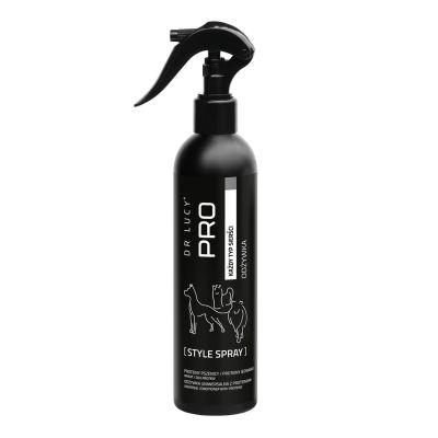 2. DR LUCY - PRO STYLE SPRAY - REGENERUJĄCA ODŻYWKA Z PROTEINAMI PSZENICY I JEDWABIEM DLA PSÓW