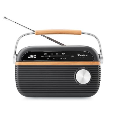 2. JVC Przenośne radio RA-E215G szary
