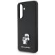 5. Etui Karl Lagerfeld Saffiano w/ K&C Metal Logo na Samsung Galaxy A36 - czarne
