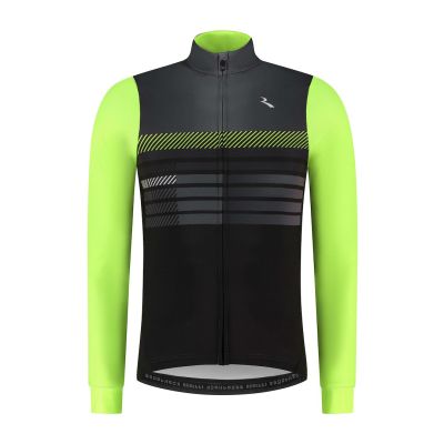 Rogelli koszulka dł.r STRYDE czarny- fluor 2XL
