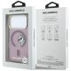 8. Etui Karl Lagerfeld Peekaboo Logo MagSafe na iPhone 18 Pro Max / 17 Pro Max - burgundowe