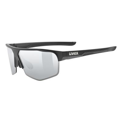 Uvex 5330812216 okulary sportowe Unisex Półobwódkowe Czarny Wymienne soczewki