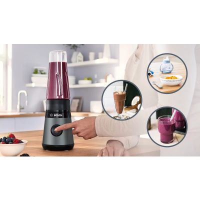 6. Blender kielichowy Bosch VitaPower Serie 2 MMB2111S 0,6l | 450W | srebrny