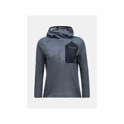 Bluza damska PEAK PERFORMANCE W Freelight Polartec Alpha Hood kolor szary