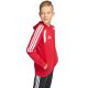 13. Bluza dla dzieci adidas Tiro 26 League Sweat Full Zip Hoodie czerwona KF9101