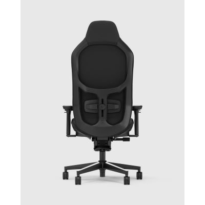9. Fractal Design Refine 2 Fabric Dark Fotel dla gracza Wyściełane siedzisko tapicerowane Czarny
