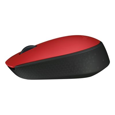 Mysz Logitech M171 910-004641 (optyczna; 1000 DPI; kolor czerwony)