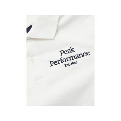 8. Koszulka polo Peak Performance Jr Original Polo biały