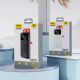 8. Dudao pojemny powerbank z 4 wbudowanymi kablami 20000mAh USB Typ C + micro USB + Lightning + USB-A (wejście) - czarny (Dudao K6Pro+)