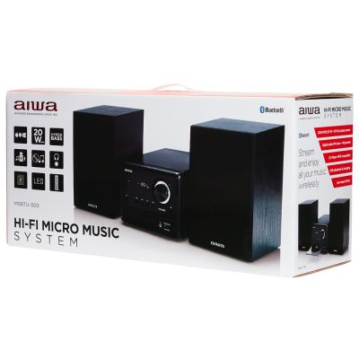 7. AIWA micro wieża MSBTU-300 BT/MP3/CD/USB/FM
