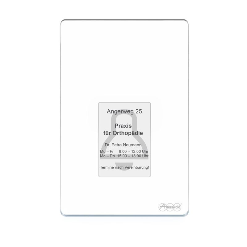 2. Terminal kontroli dostępu Auerswald TFS-Dialog 400 z czytnikiem linii papilarnych - biały