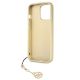 7. Etui Guess 4G Charms Collection na iPhone 13 Pro / iPhone 13 - brązowe