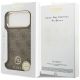 8. Etui Guess 4G Strass Logo MagSafe na iPhone 18 Pro Max / 17 Pro Max - brązowe