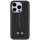 4. Etui BMW Grip Stand Smooth & Carbon na iPhone 15 Pro - czarne