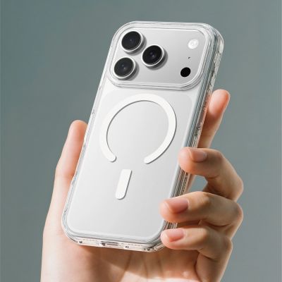 9. Etui AMAZINGTHING Titan Pro na iPhone 17 Pro Max kompatybilne z MagSafe - przezroczyste
