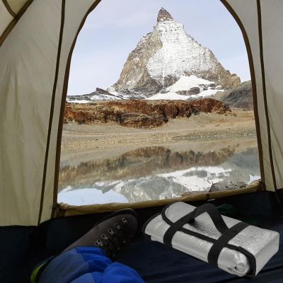 4. MATA CAMPINGOWA SKŁADANA ALU 190X60CM REDCLIFFS