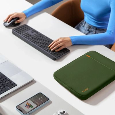 12. Torba Tech-Protect Defender na laptopa 15-16 - zielona