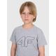 3. T-shirt regular z nadrukiem chłopięcy 4F  4FJRMM00TTSHM3255-25M