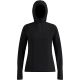 Bluza z kapturem damska Odlo X-ALP Mid layer hoody czarna