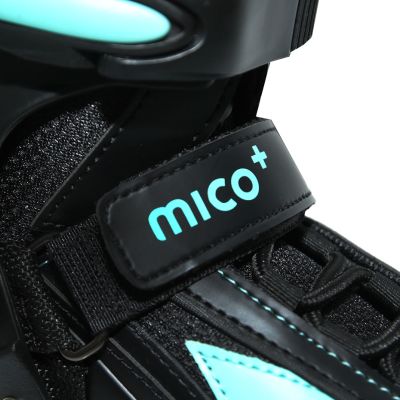 14. Łyżworolki Mico Volt Blue czarno-niebieskie PW-126B-9
