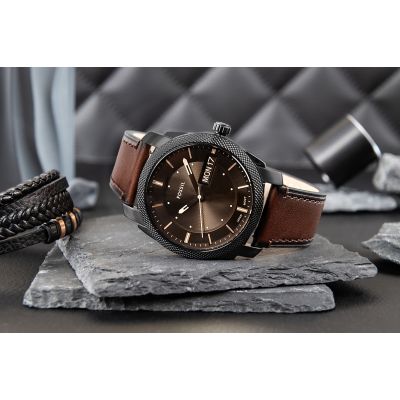 6. Zegarek Męski FOSSIL Machine FS5901 + BOX