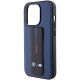 7. Etui BMW M Grip Stand Bicolor na iPhone 15 Pro - granatowe
