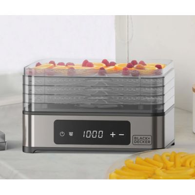 2. Suszarka do owoców, grzybów i warzyw Black+Decker BXDE401E