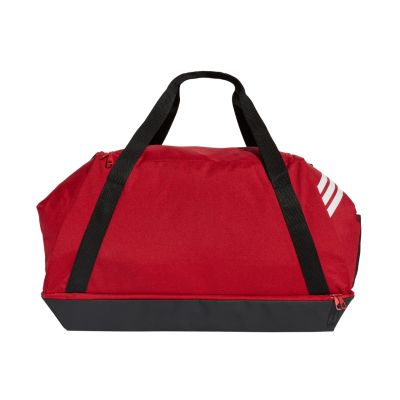 2. Torba adidas Tiro Duffle Large With Bottom Compartment czerwona JY7950