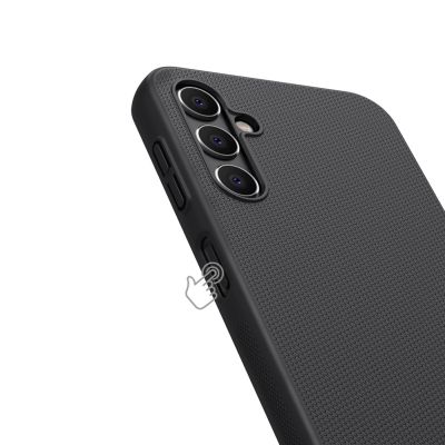 19. Nillkin Super Frosted Shield etui do Samsung Galaxy A14 5G / Galaxy A14 pokrowiec na telefon czarne