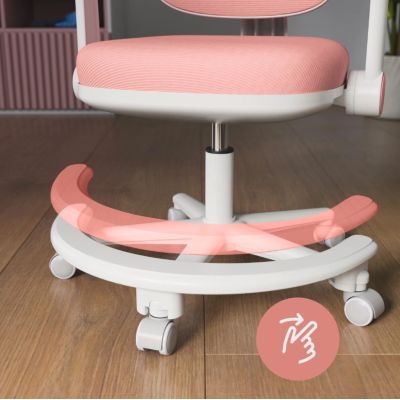 12. Fotel obrotowy Junior 3.6 Pink