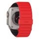 7. UAG Pathfinder - silikonowy dwustronny pasek magnetyczny do Apple Watch series 4-6 & SE 1-3, 44mm / series 7-9, 45mm / series 10-11, 46mm / Ultra 1-3, 49mm (ash/lava)