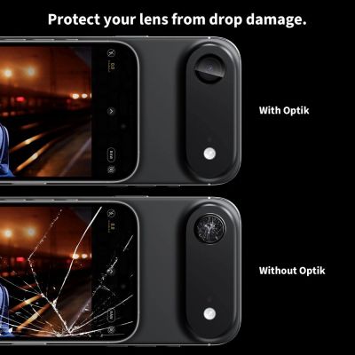 4. Osłona aparatu Tech-Protect Camring Fit+ na iPhone 17 Air - czarna