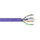 5. Digitus Kabel instalacyjny kat.6, U/UTP, Dca-s2,d2,a1, AWG 23/1, LSOH, 100m, fioletowy, karton