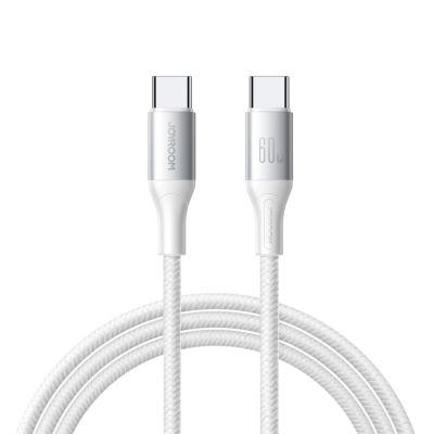 Kabel Joyroom S-A28 Flash Series 60W USB-C - USB-C 1m - biały