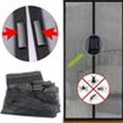 33. MOSKITIERA DRZWIOWA LAMELOWA 100X220 CM ZAMKNIĘCIEM NA MAGNES