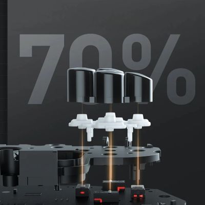 5. Kontroler do gier Machenike G5Pro Premium Edition bezprzewodowy ze stacją ładującą - czarno-złoty
