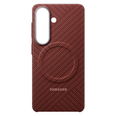 4. Carbon Magnet Case for Samsung Galaxy S26 S942, Coralred EF-KS942SREGWW