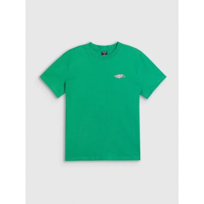 6. T-shirt loose z nadrukiem damski 4F 4FRSS26TTSHF4516-42S