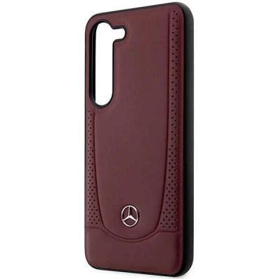 6. Etui Mercedes Leather Urban Bengale na Samsung Galaxy S23+ - czerwone