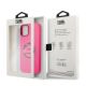 8. Etui Karl Lagerfeld Silicone RSG na iPhone 14 Plus - różowe