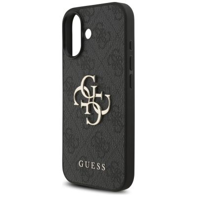 6. Etui Guess 4G Strap 4G Classic Logo na iPhone 17 - czarne