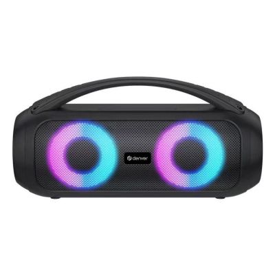 3. Denver BTG-618 głośnik przenośny / imprezowy Przenośny głośnik stereo Czarny 40 W